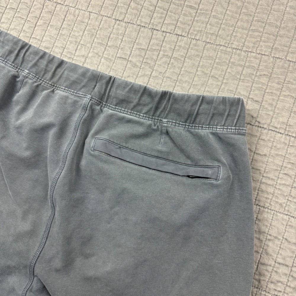 Mack Weldon Ace Sweatshort Mens Medium Grey Cotton Blend Drawstring Shorts - Picture 7 of 13